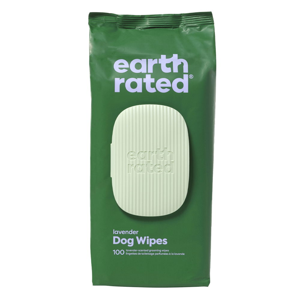 Earth Rated Grooming Dog Wipes 100